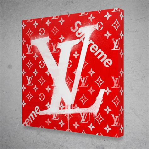 Louis Vuitton wall art tiktok